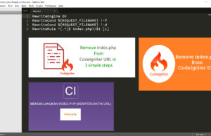 Menghilangkan index.php pada URL CodeIgniter