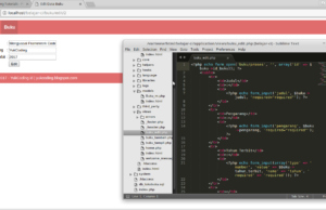 Membuat Edit Data dengan CodeIgniter dan MariaDB